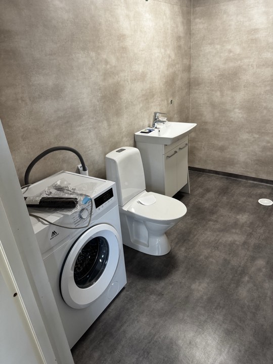 Tvättstuga och WC